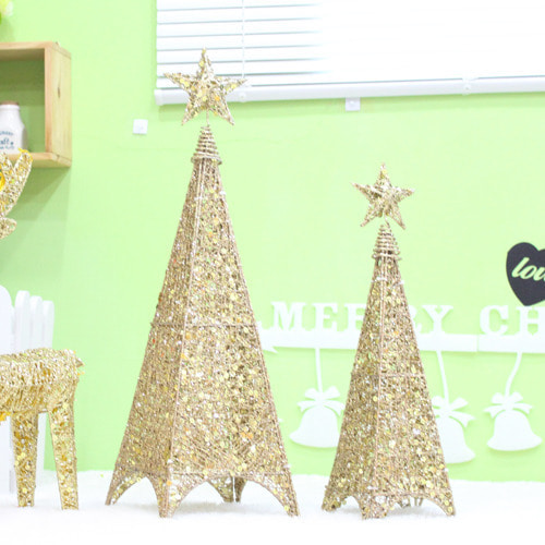니켈 사각 에펠탑 60cm -/크리스마스용품/파티장식소품/트리데코/츄리/현수막/크리스마스데코/성탄용품
